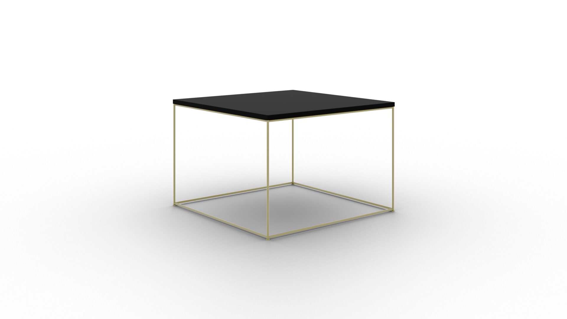 Roni kavos staliukas, auksinis/juodas, ADRK