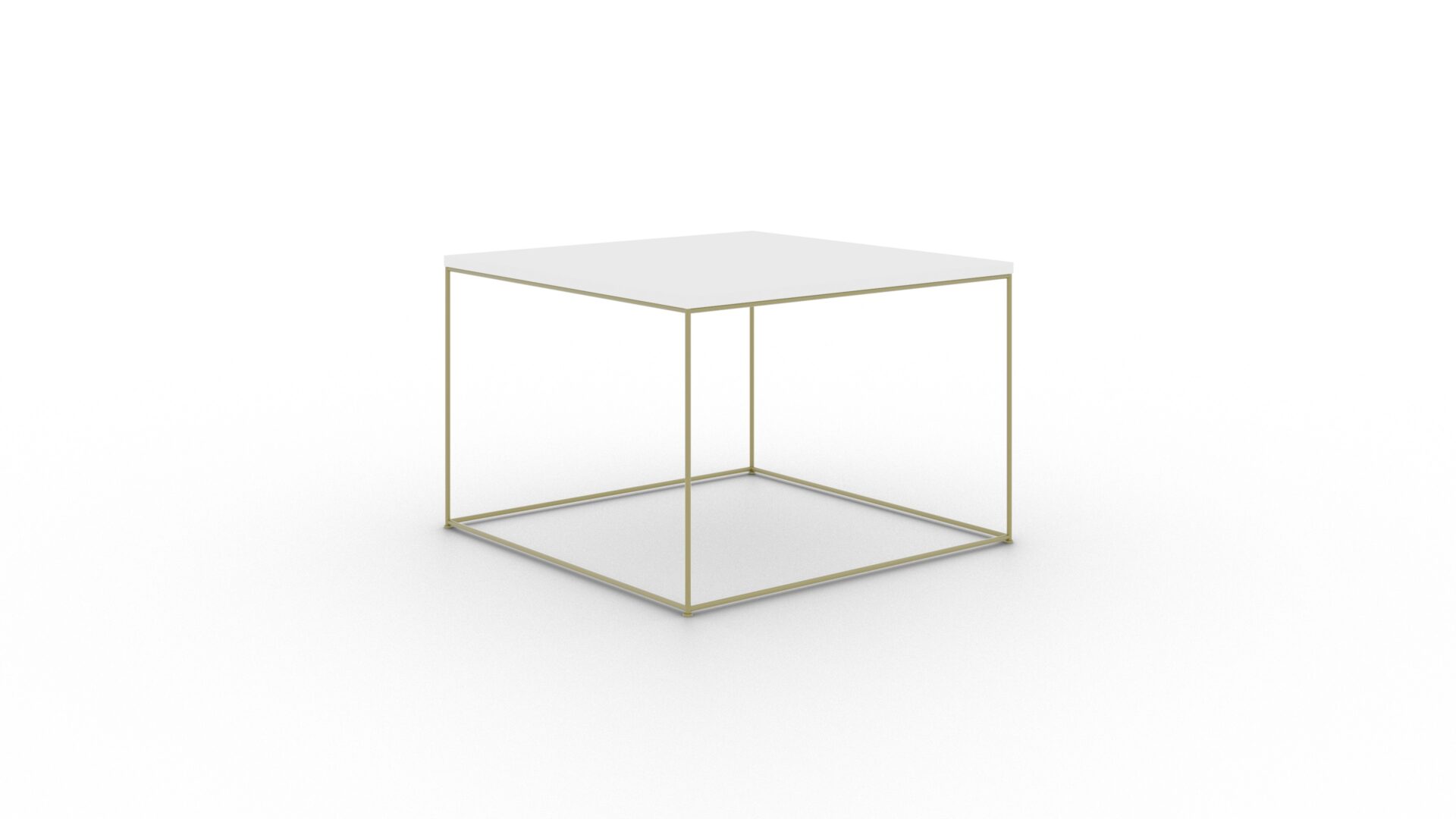 Roni auksinis/baltas ADRK kavos staliukas