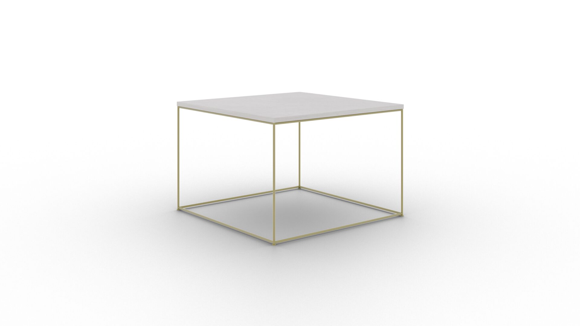 Roni kavos staliukas, auksinis/betoninis, ADRK