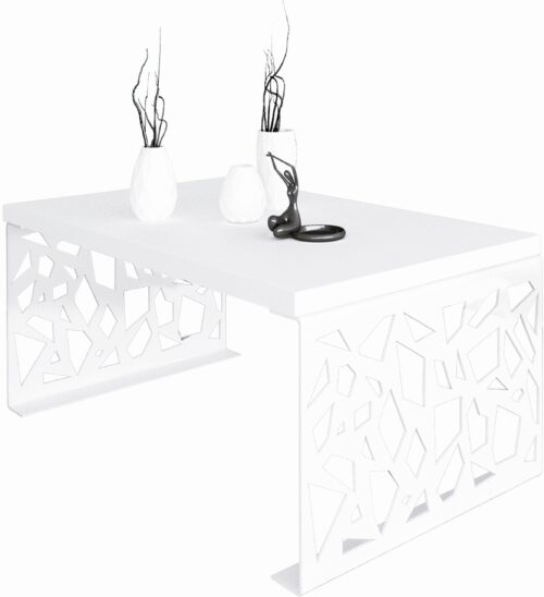 SEMARA kavos staliukas 100×60 baltas ADRK