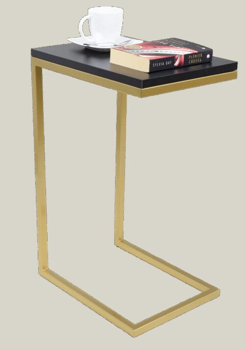 SPARK šoninis staliukas, auksinis/juodas, ADRK