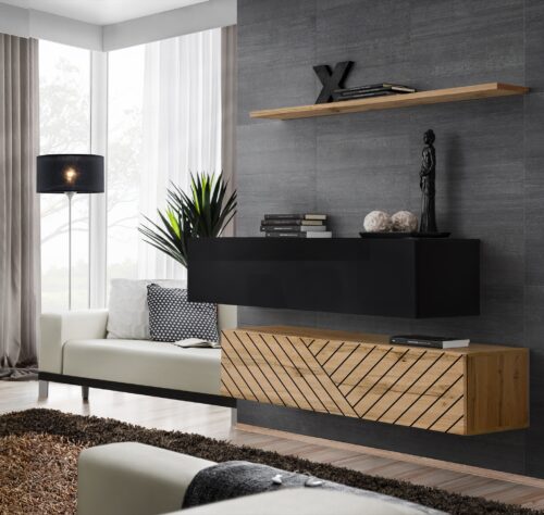 Komoda su jungikliu II juoda/wotan ASM