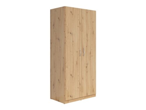 CASAO dviejų durų spinta, ąžuolas/tekstilė