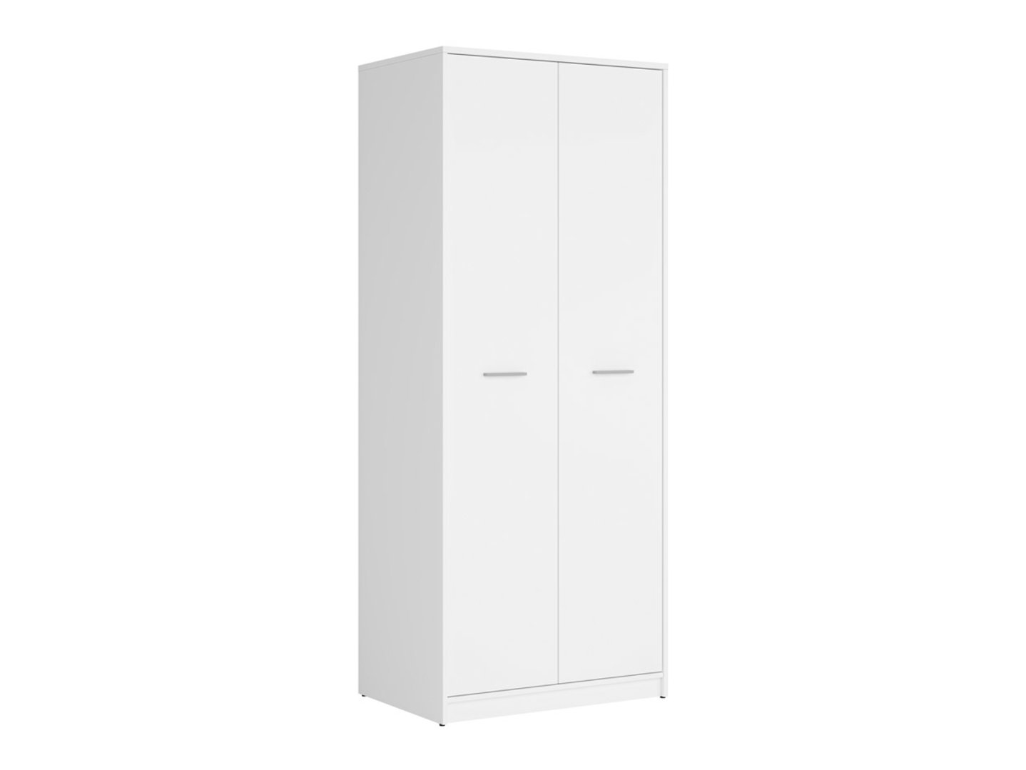 NEPO PLUS dviejų durų spinta, 80 cm, balta