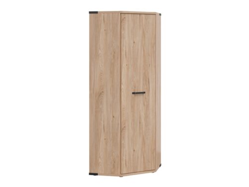 LARA vienų durų kampinė spinta 75×75 cm baltarusiškas uosis