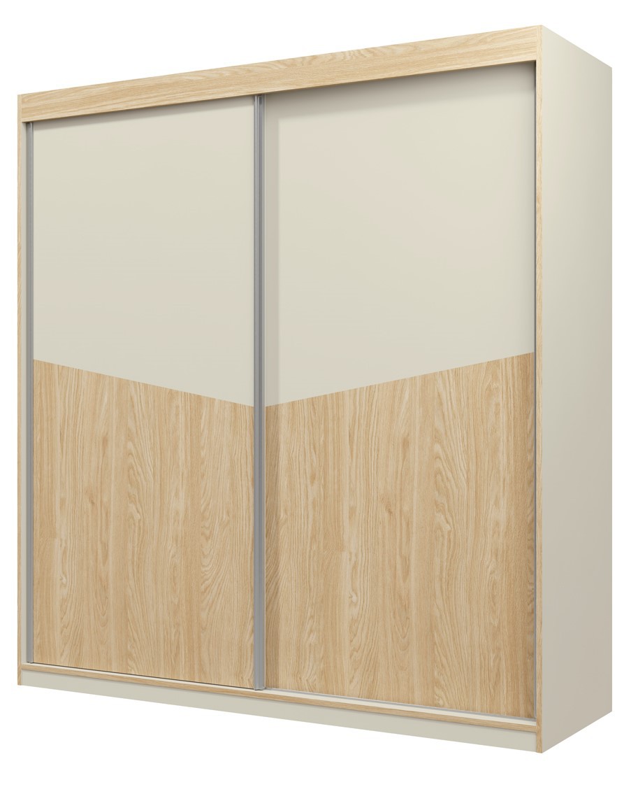 „Atson 200“ stumdoma spinta, ąžuolo/pilkos smėlio spalvos, ADRK