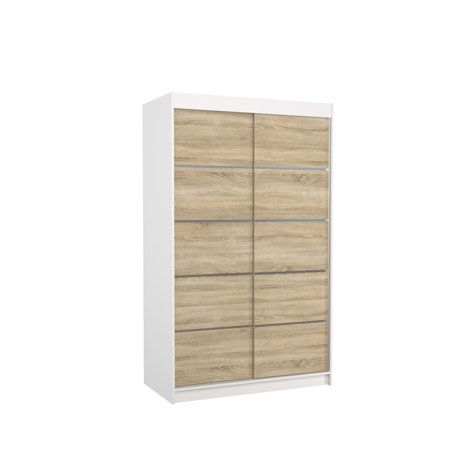 Stumdoma spinta BENISSO 120 Balta/Sonoma ADRK