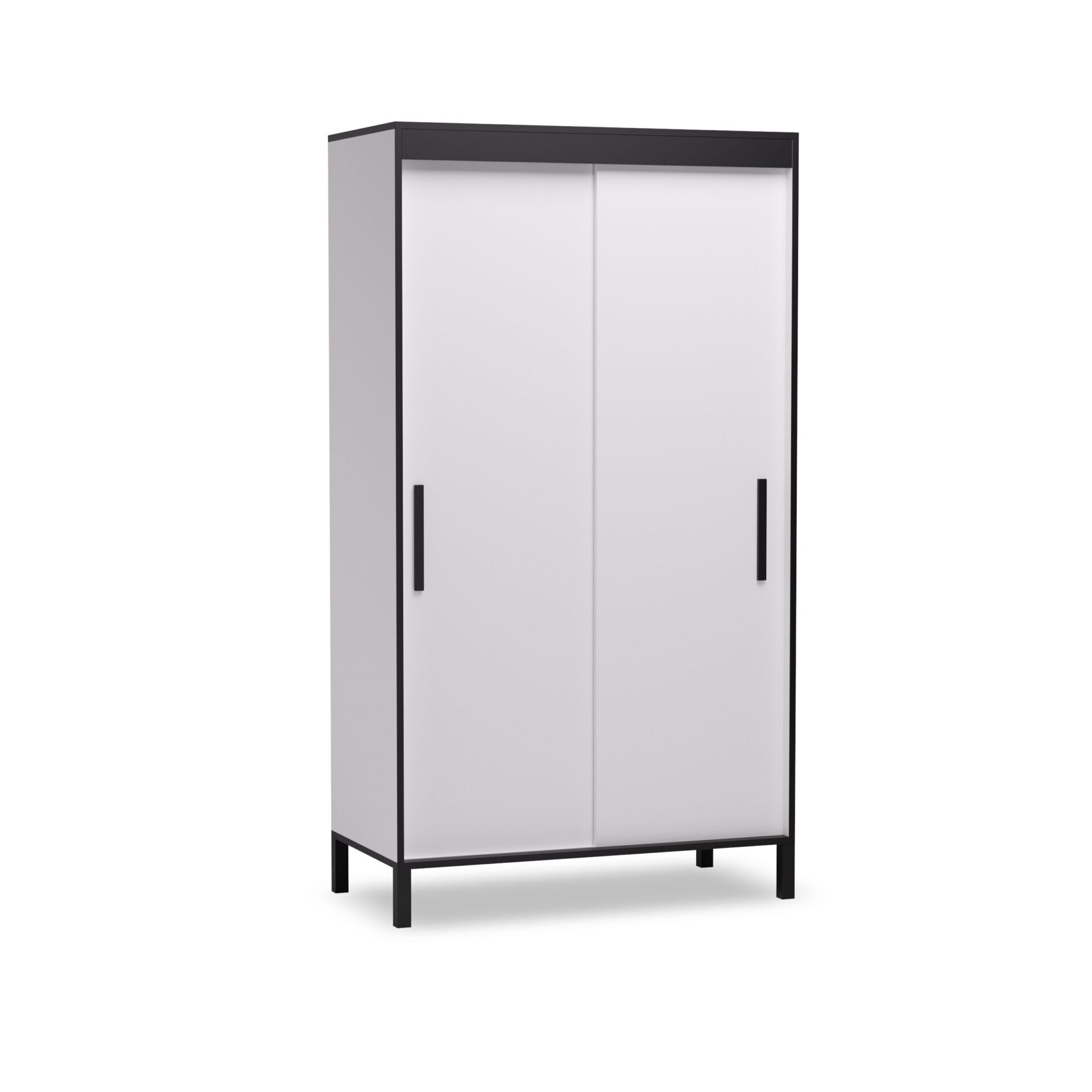 BRIG 120 Stumdoma spinta su balta/juoda rankena, ADRK