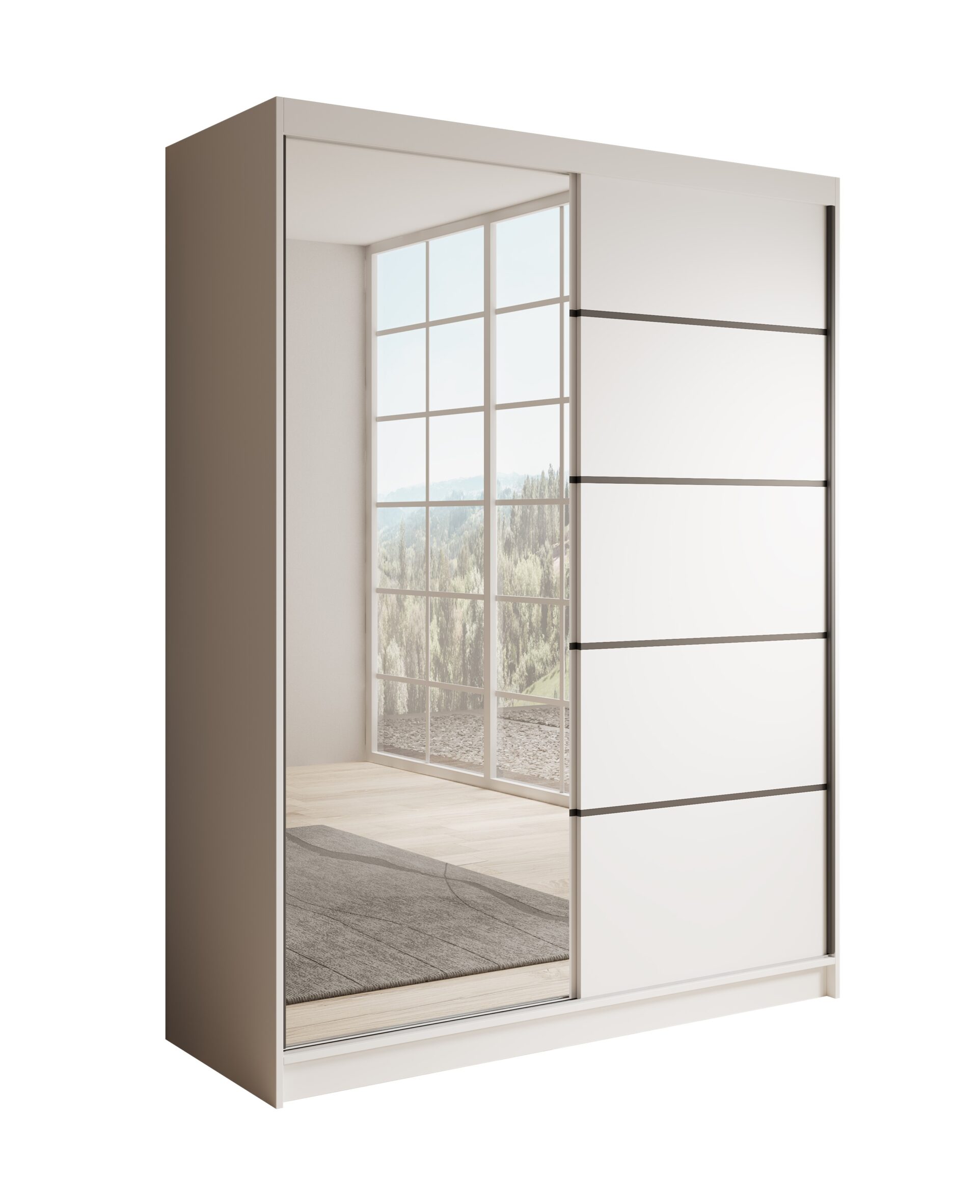 Cardi 150 stumdoma spinta, balta, ADRK