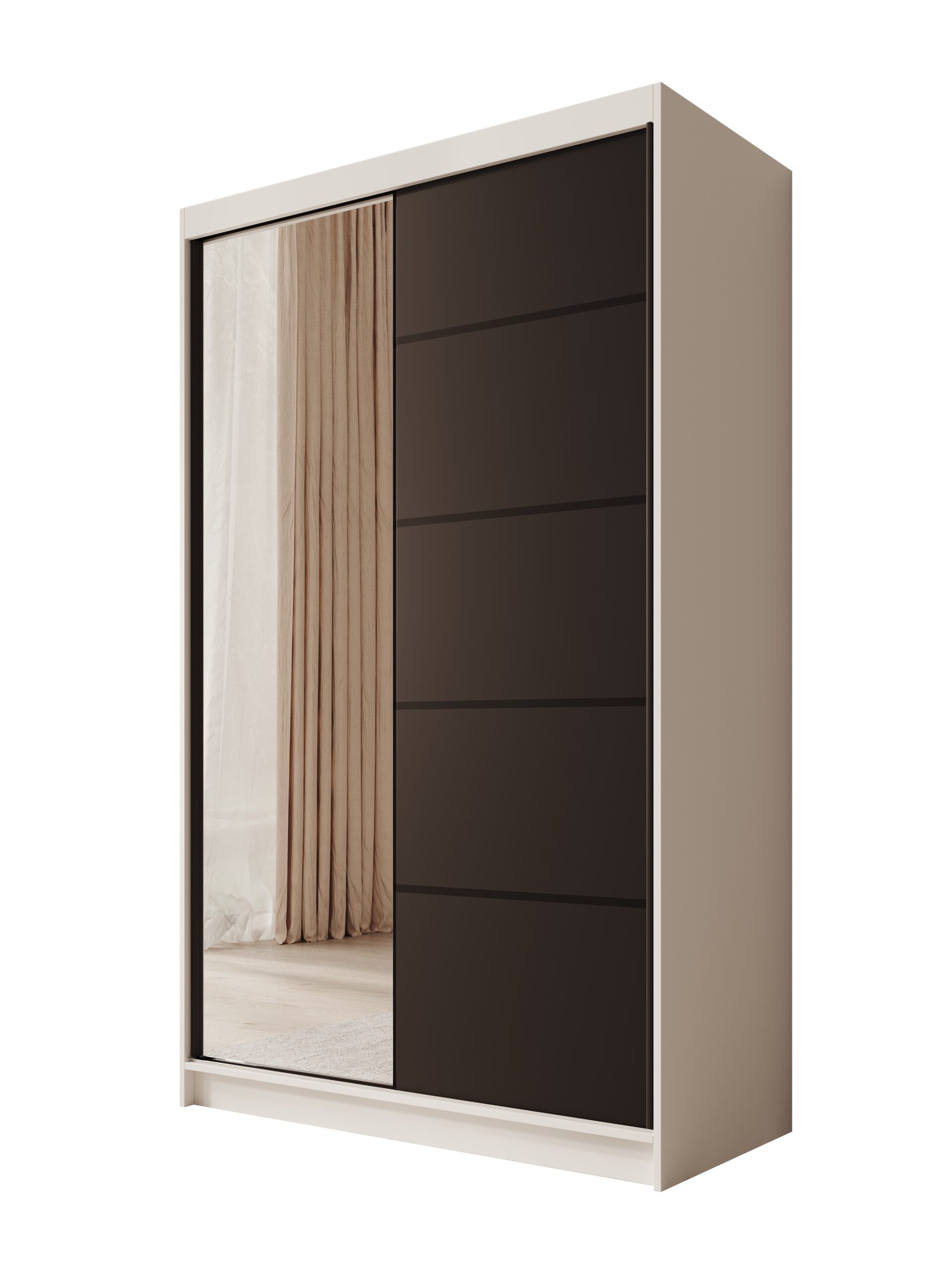 Castello 120 stumdoma spinta su balta/juoda rankena, ADRK