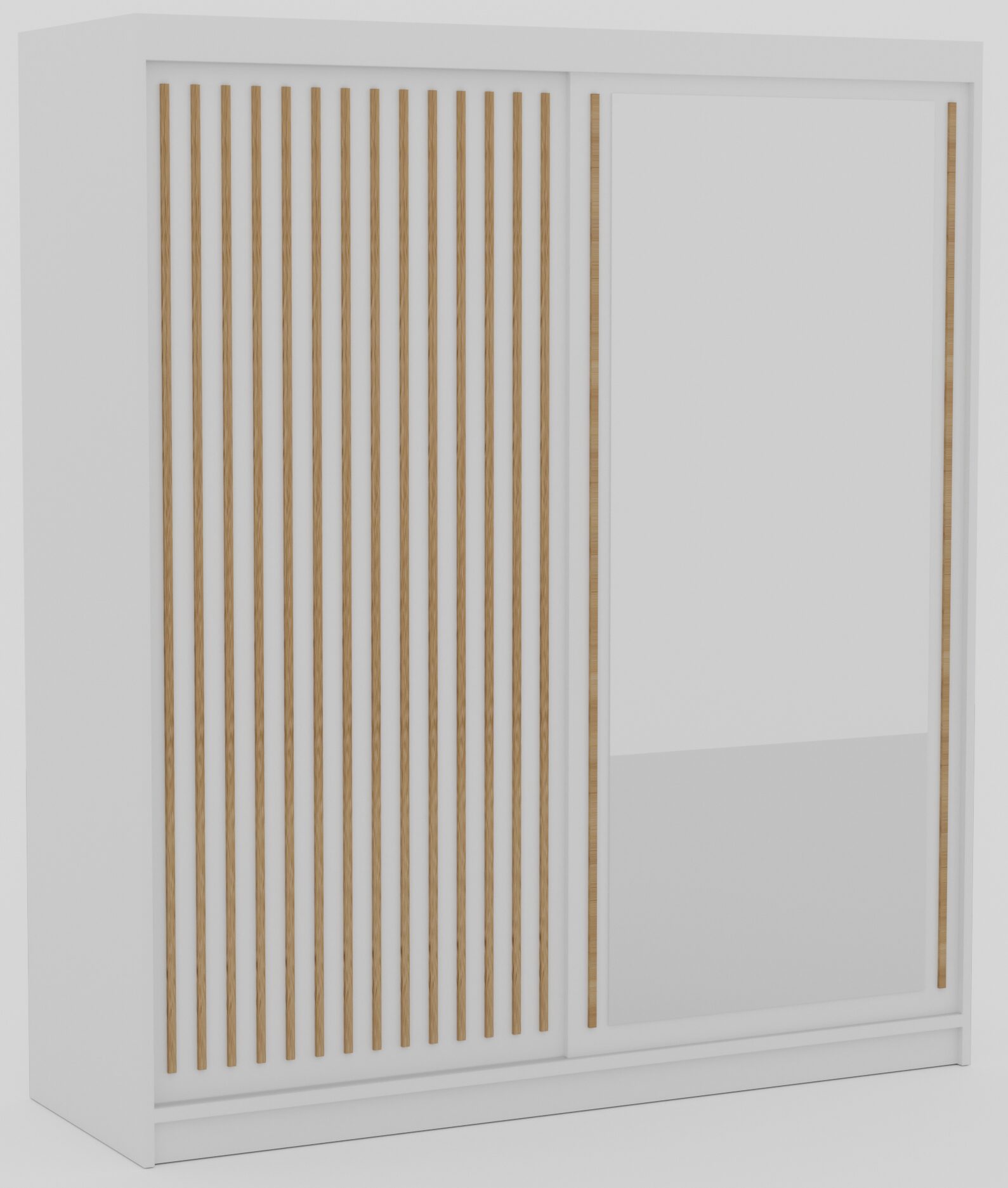 Delia 180 stumdoma spinta, balta/artisaniška, ADRK