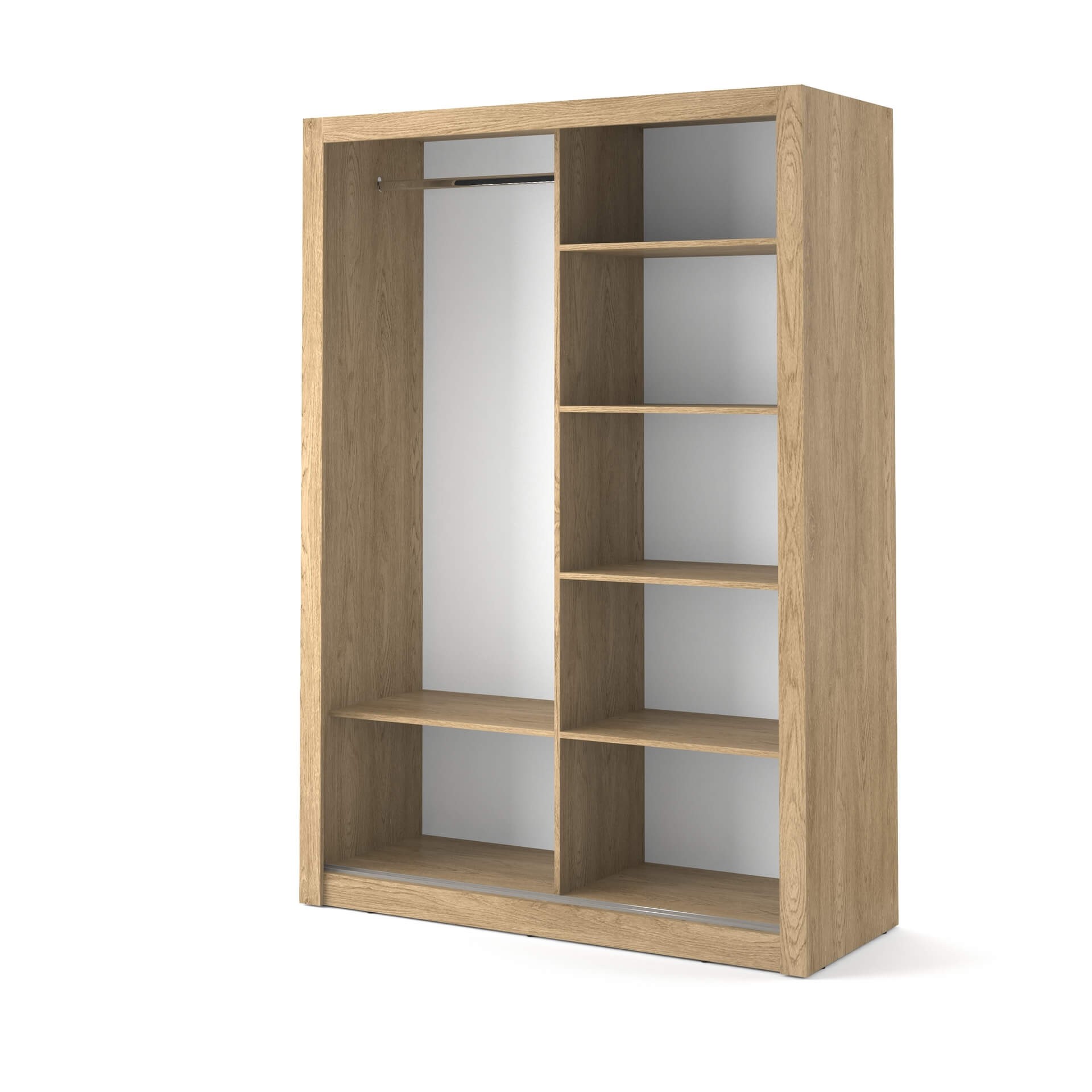 ARTI AR-04 dviejų durų stumdoma spinta – Šetlando ąžuolas - Paveikslėlis 2