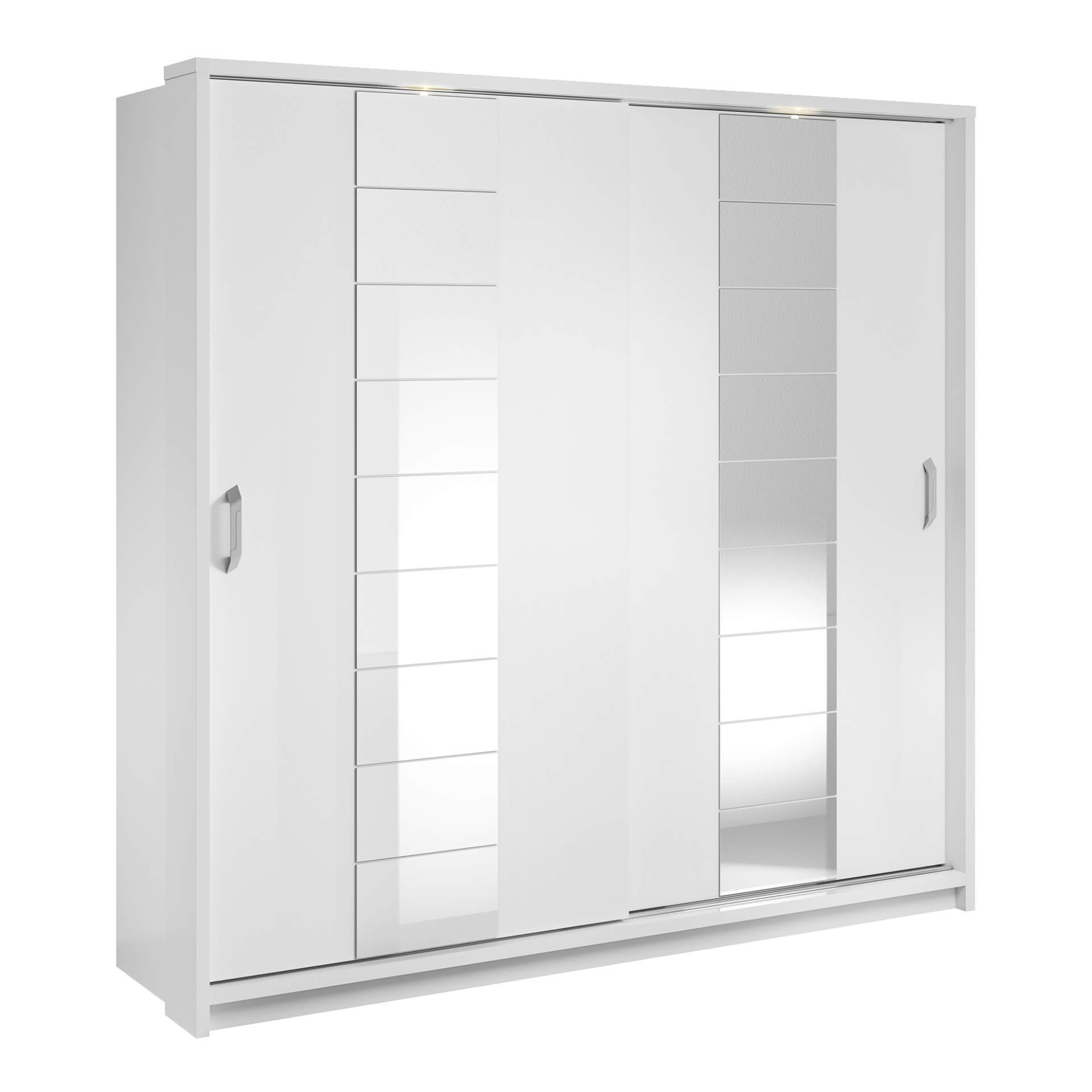 ARTI AR-14 dviejų durų stumdoma spinta, balta