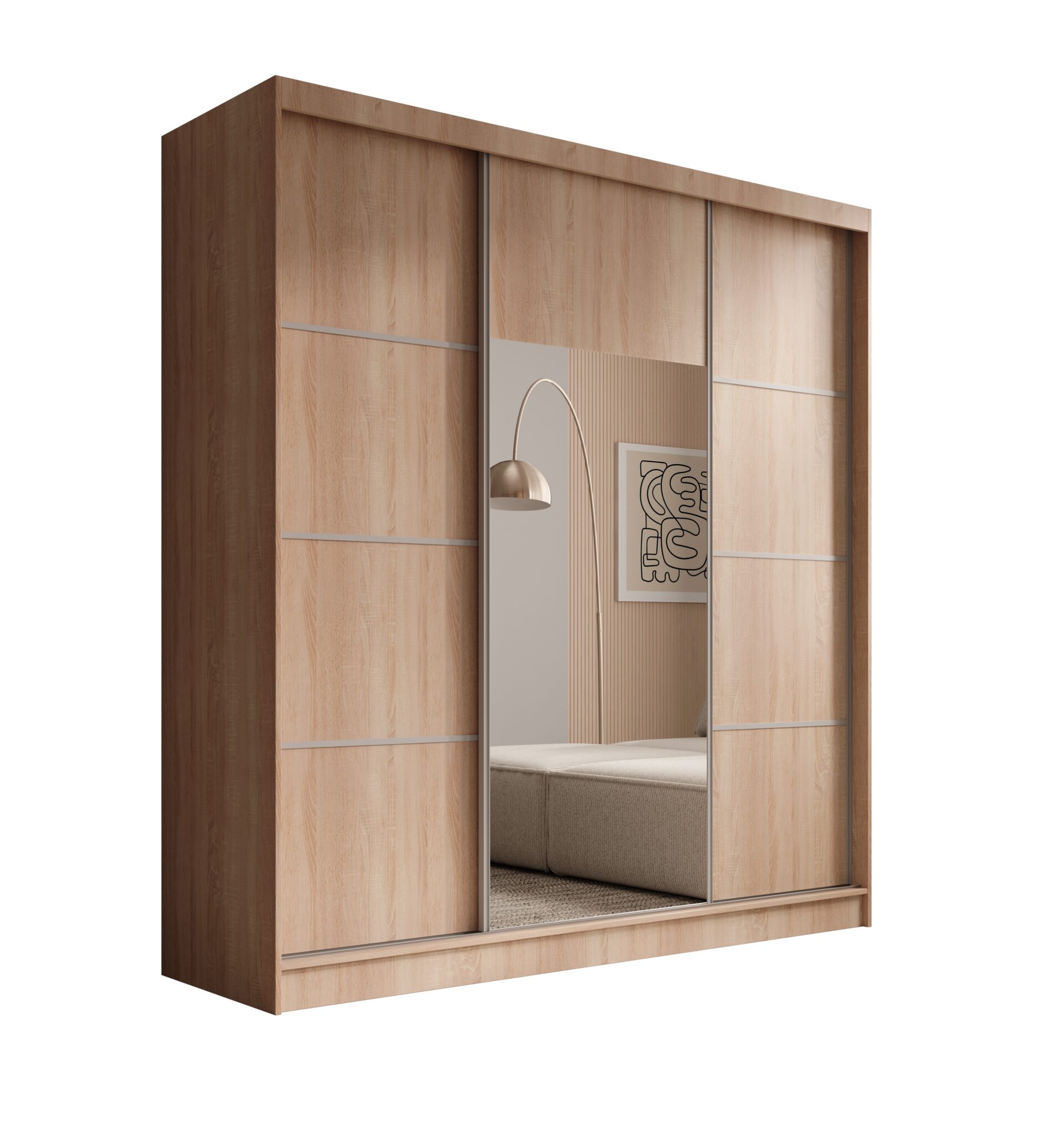 Keri 200 stumdoma spinta, Sonoma/Sidabrinė, ADRK