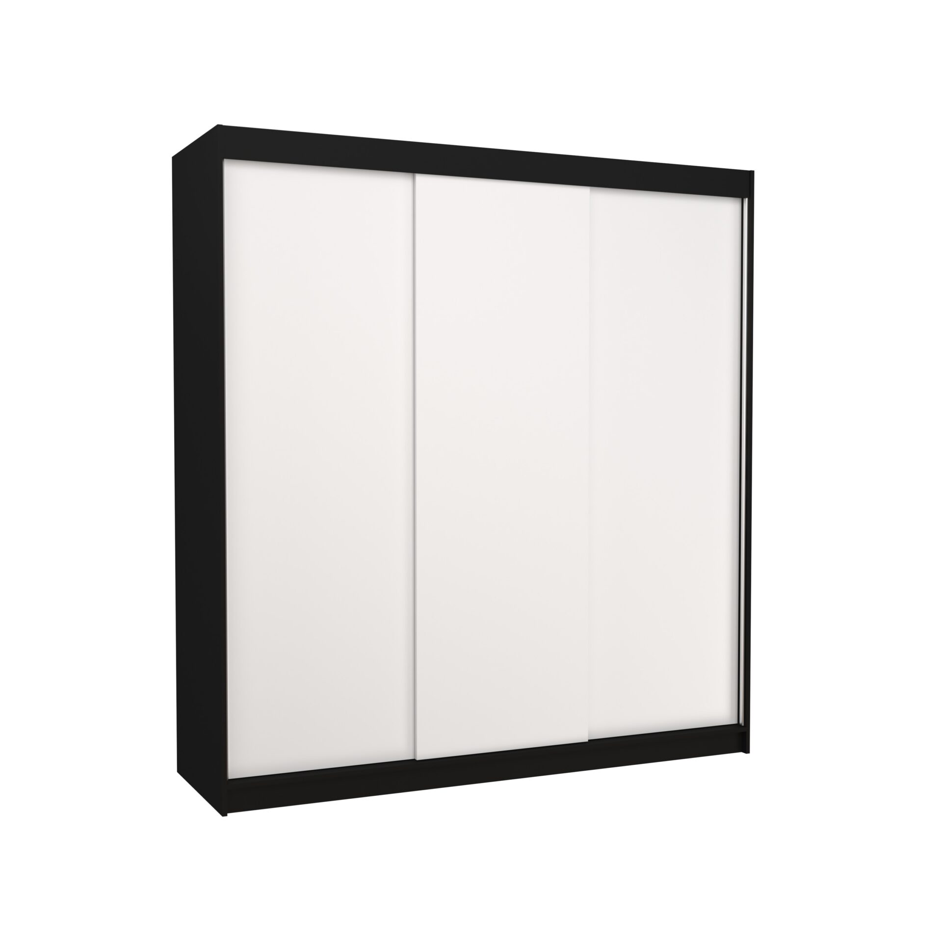 MEGAN 200 stumdoma spinta, juoda/balta, ADRK