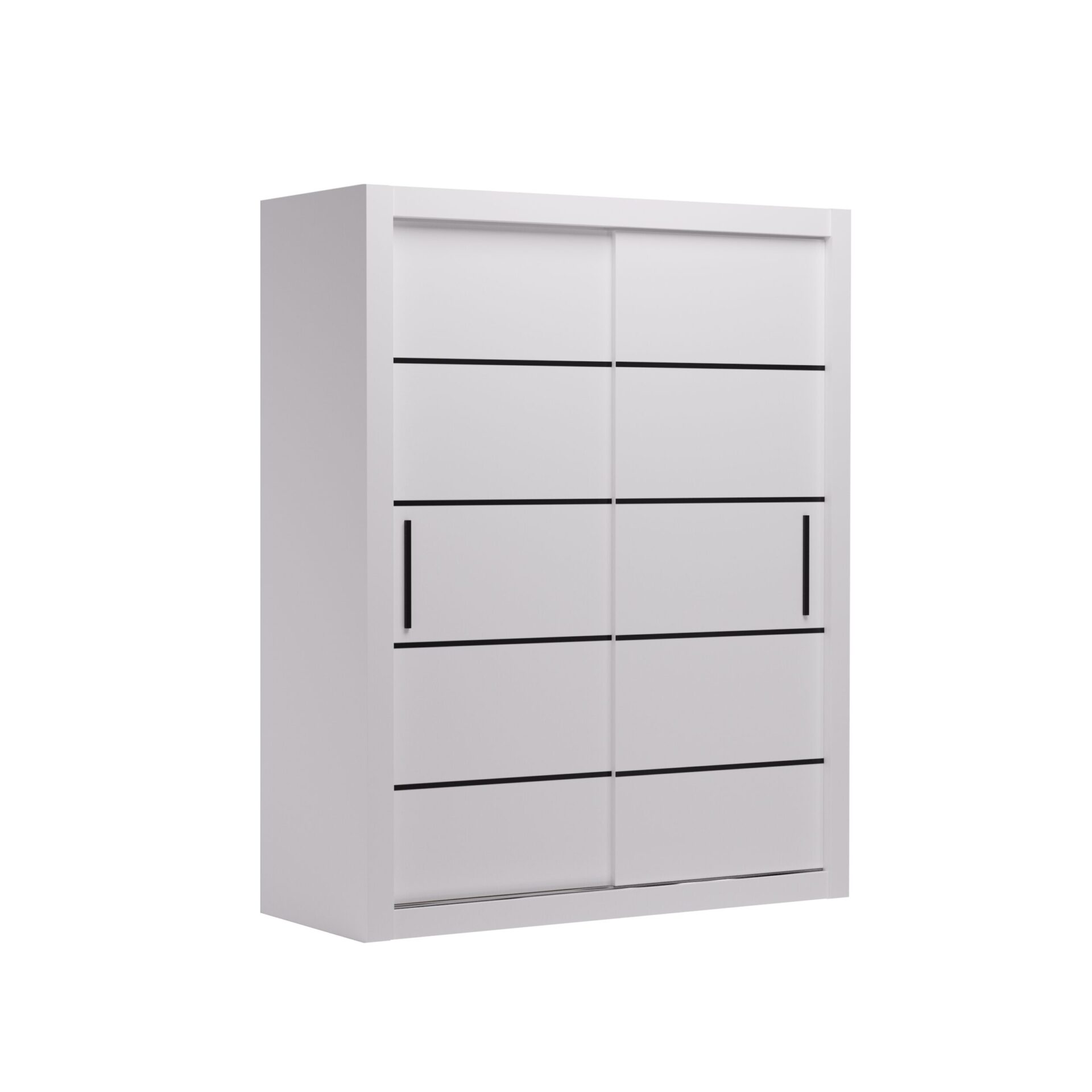 MORELL 160 Stumdoma spinta su stumdomomis durimis, balta/juoda, ADRK