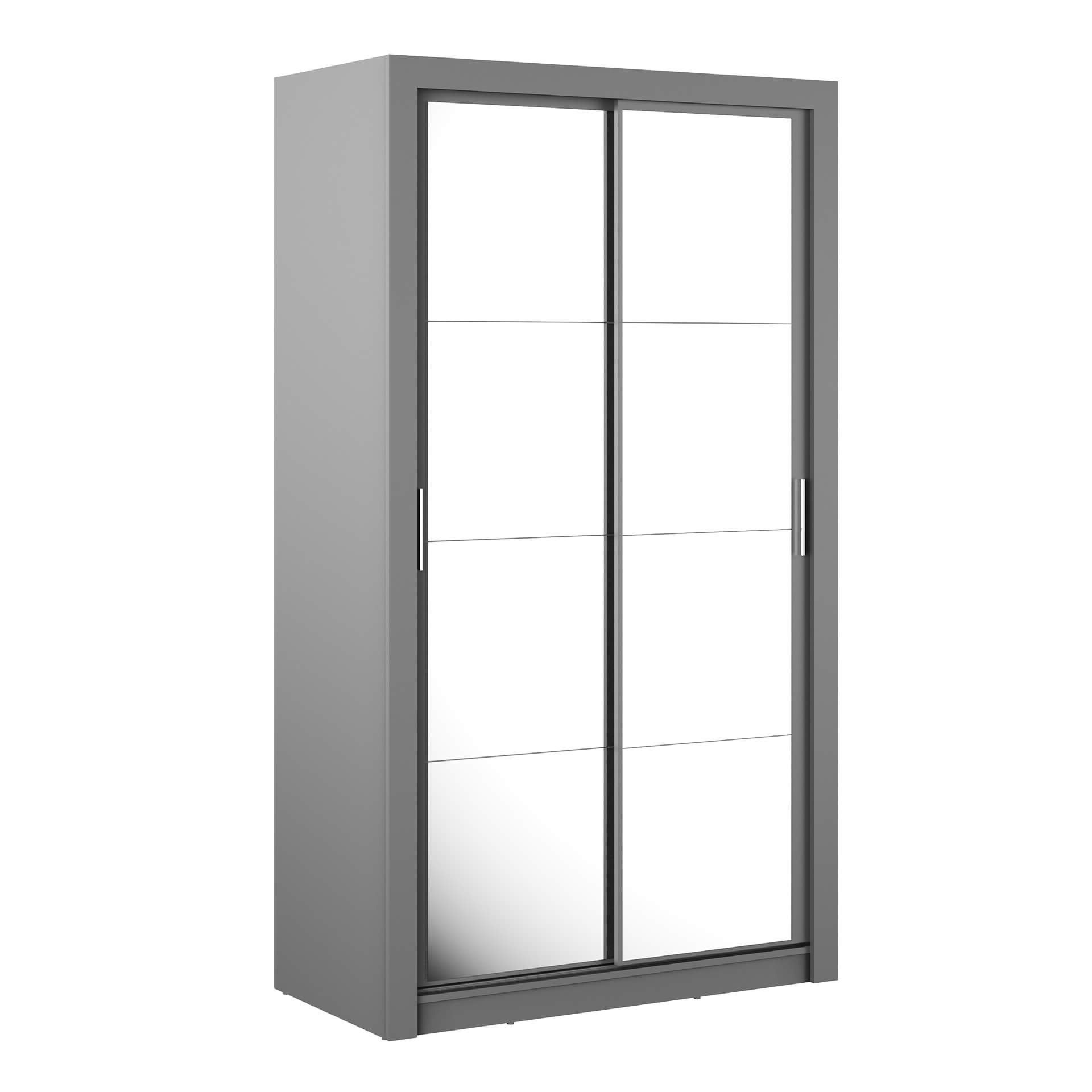 ARTI AR-19 pilka dviejų durų stumdoma spinta