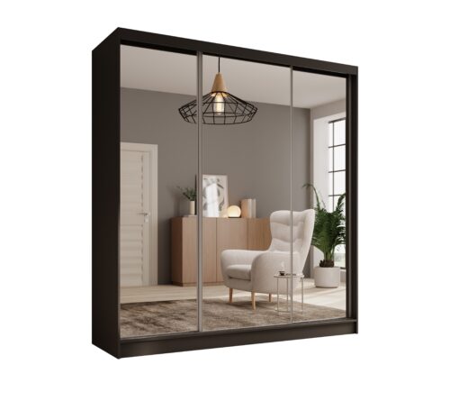 Tola 200 stumdoma spinta, juoda, ADRK