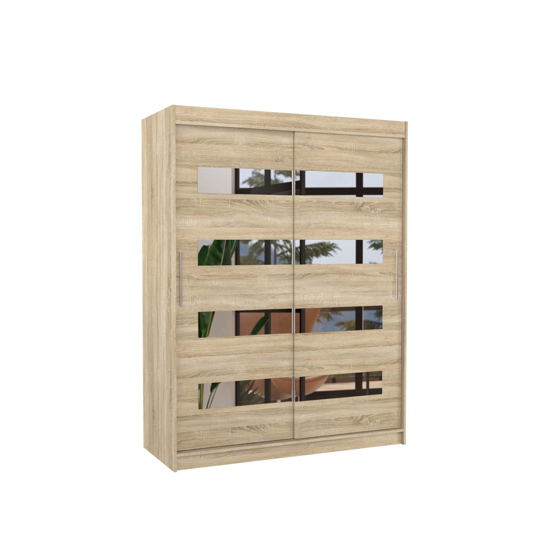 Stumdoma spinta su veidrodžiu BALTIC 150 Sonoma ADRK