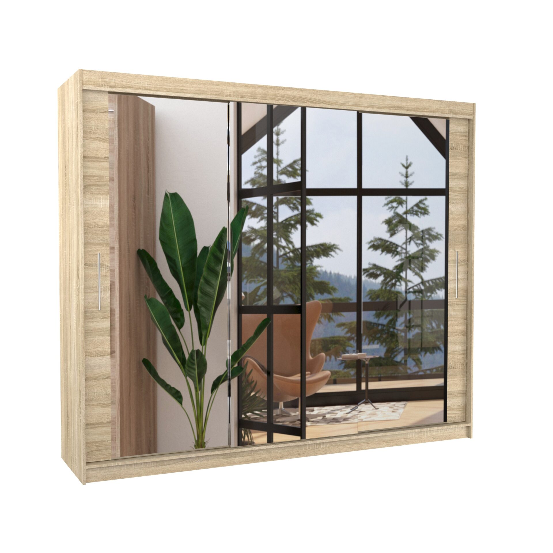 Stumdoma spinta su veidrodžiu CHESTER 250 Sonoma ADRK