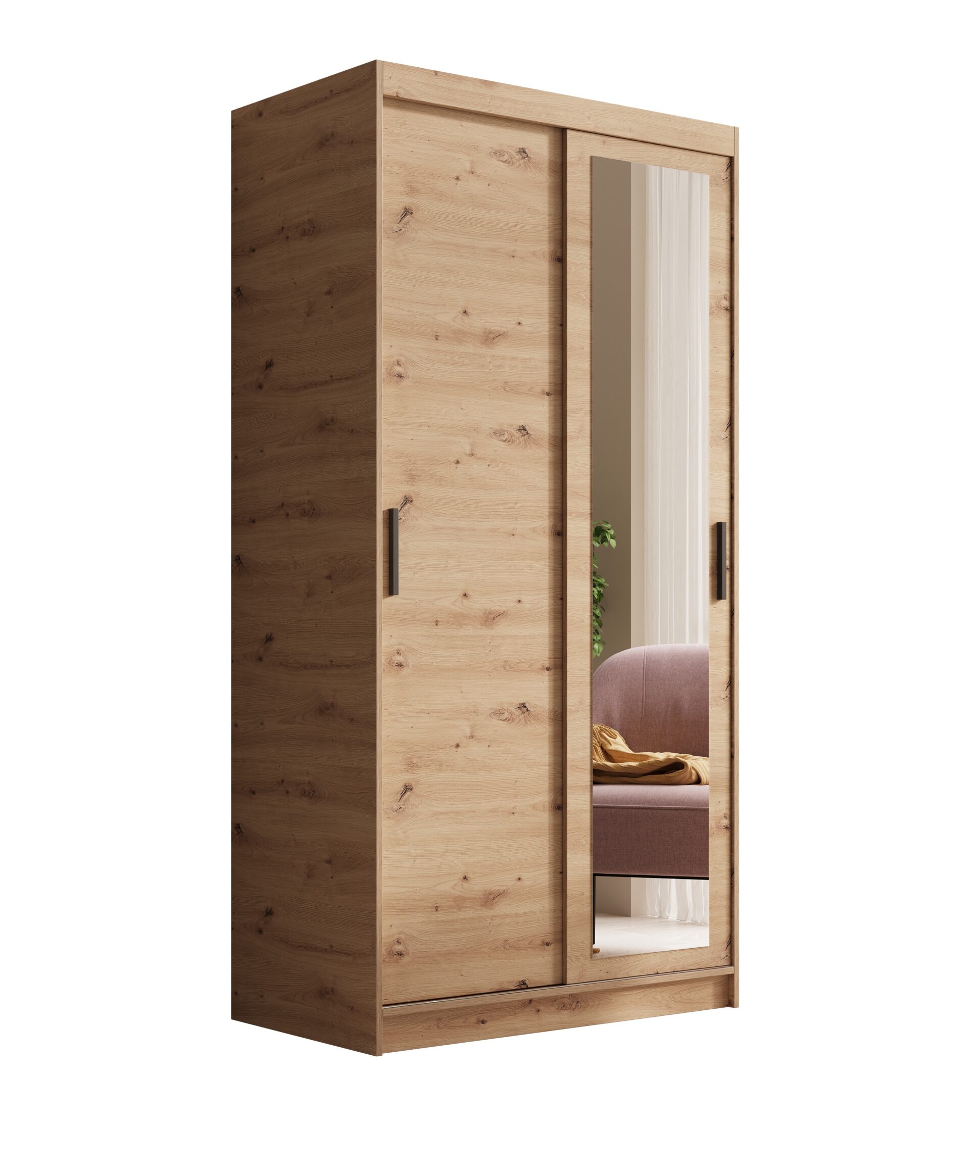 Hailey 100 Artisan ADRK stumdoma spinta su veidrodžiu