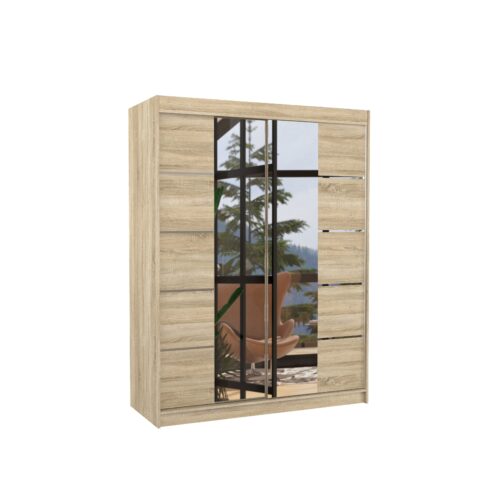 Stumdoma spinta su veidrodžiu NORDIC 150 Sonoma ADRK