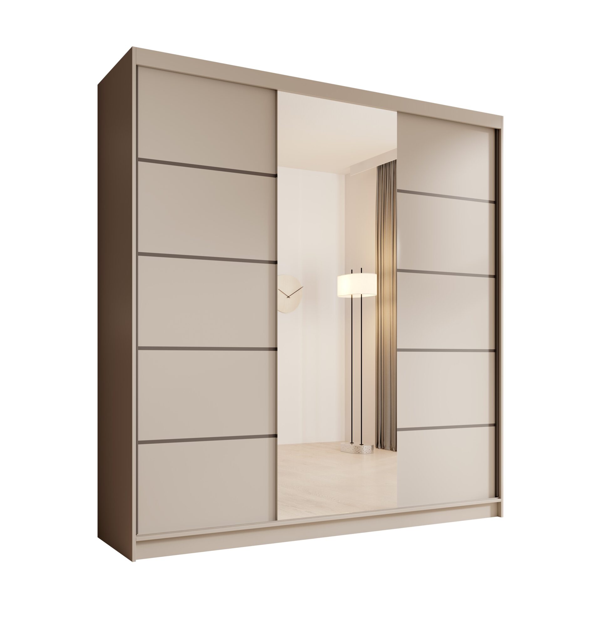 „Sonic 200 Cashmere ADRK“ stumdoma spinta su veidrodžiu