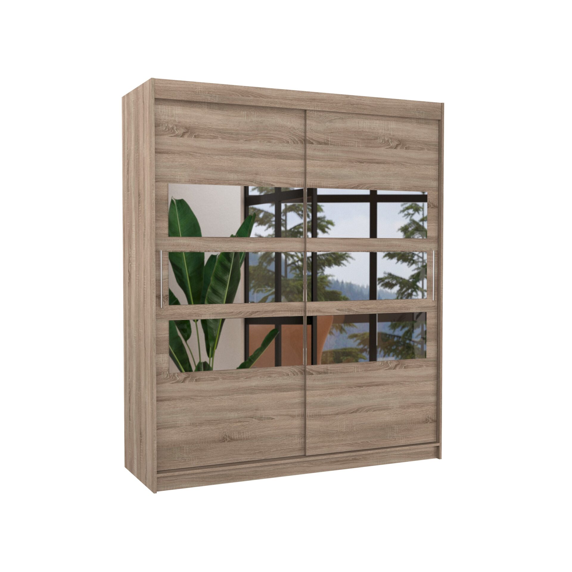 TOLEDO 180 Truffle ADRK stumdoma spinta su veidrodžiu