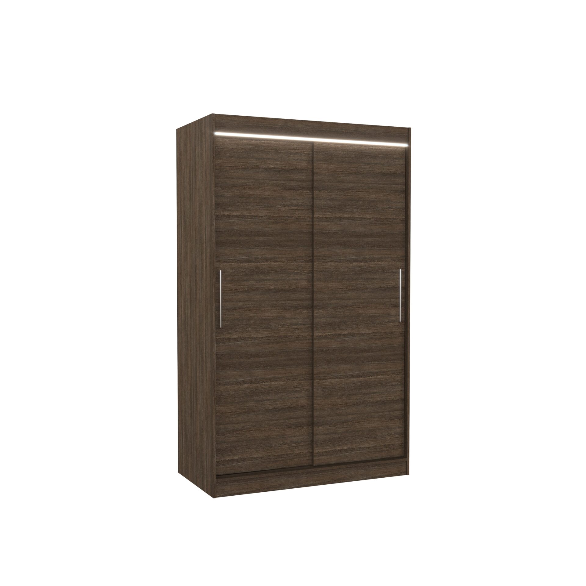 Szafa przesuwna z oświetleniem LED COLLIN 120 Czekolada ADRK