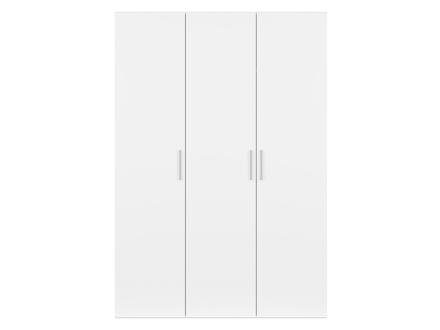 FLEX trijų durų spinta 150 cm balta