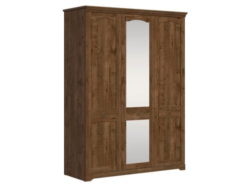 PATRAS trijų durų spinta 153 cm, ąžuolas, balandžio mėn