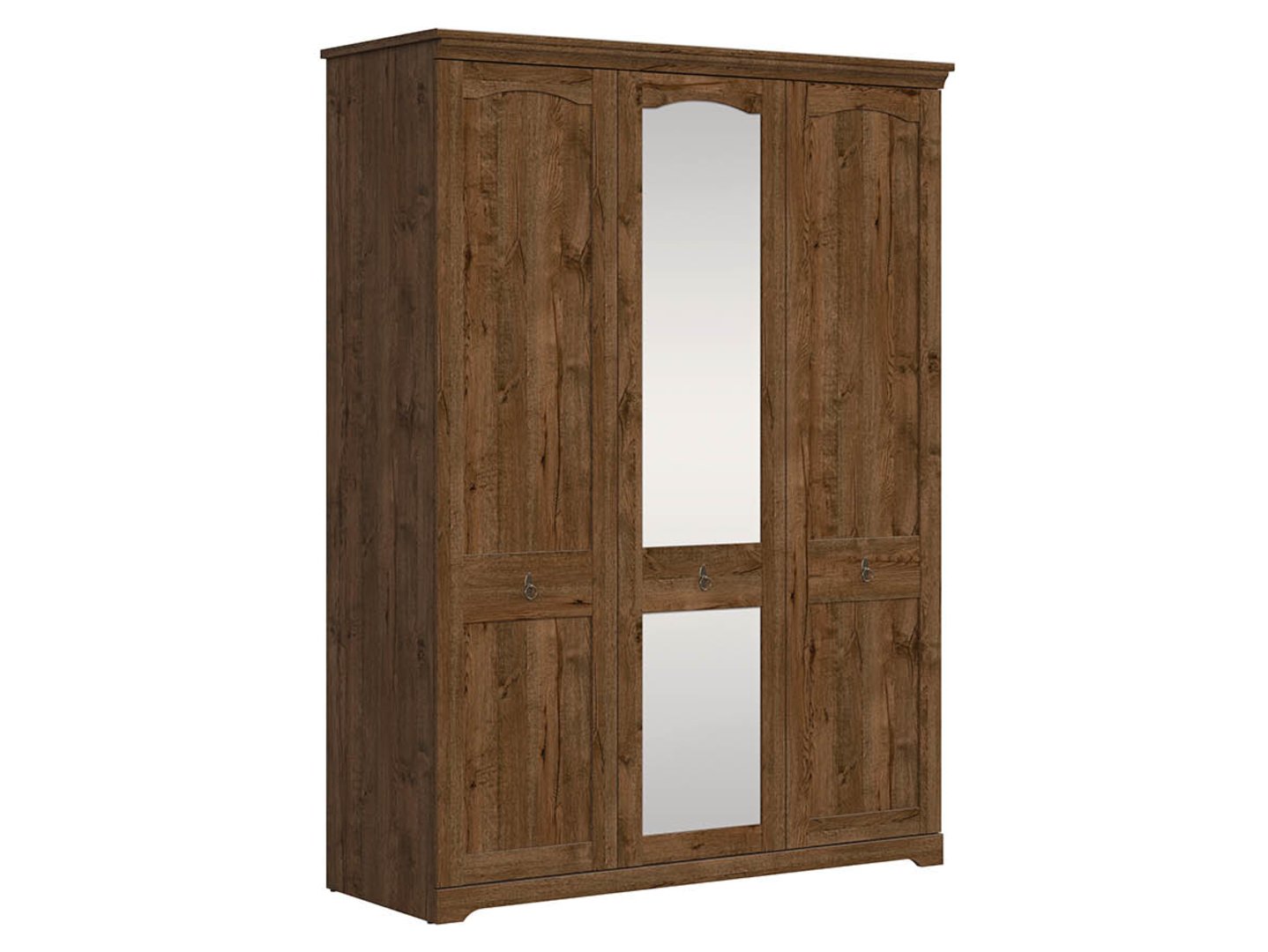 PATRAS trijų durų spinta 153 cm, ąžuolas, balandžio mėn