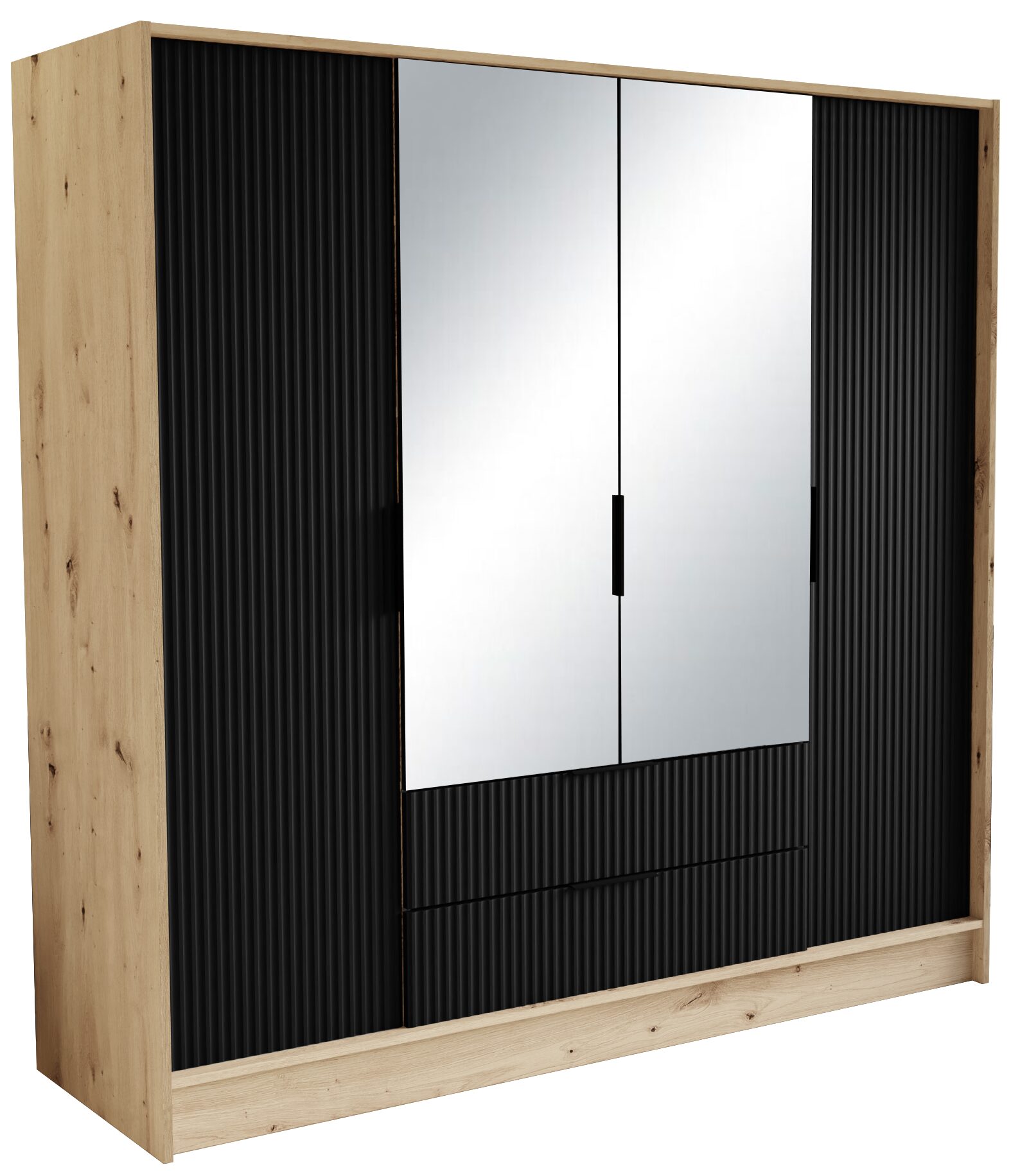 Norel 200 Artisan/Black ADRK spinta su pakreipiama rankena ir veidrodžiais