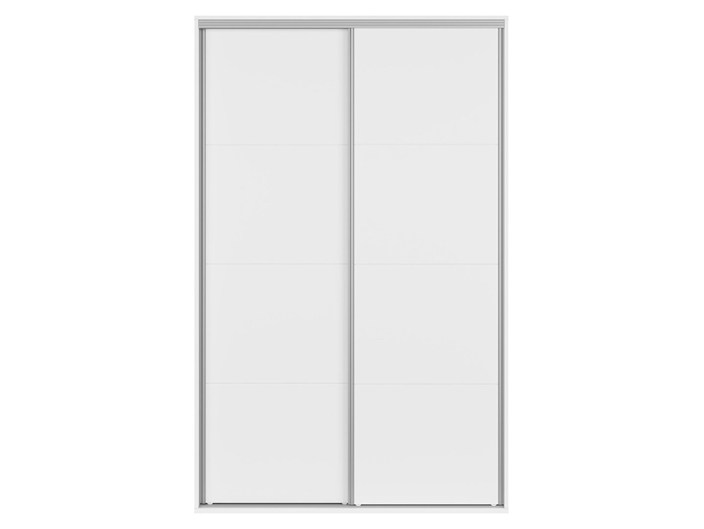 FLEX spinta su stumdomomis durimis, 150 cm, balta