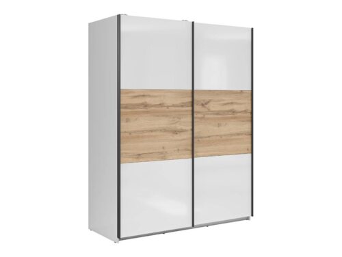 TETRIX spinta su stumdomomis durimis, 153 cm, blizgi balta/Wotan ąžuolas