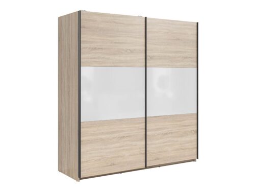 TETRIX spinta su stumdomomis durimis, 183 cm, sonoma ąžuolas/blizgi balta