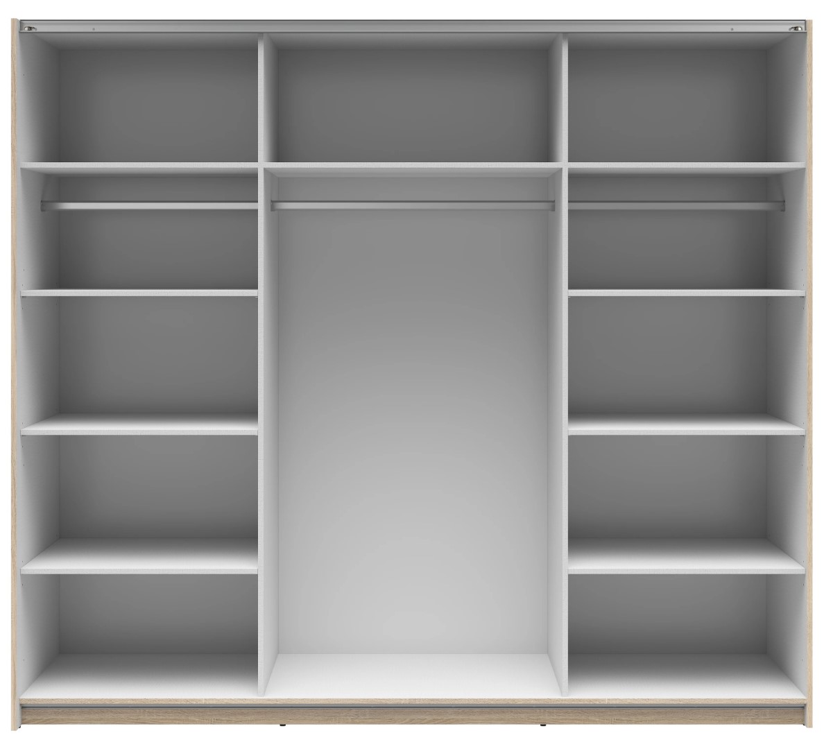 TETRIX spinta su stumdomomis durimis ir dviem veidrodžiais, 220 cm, sonoma ąžuolas — изображение 3