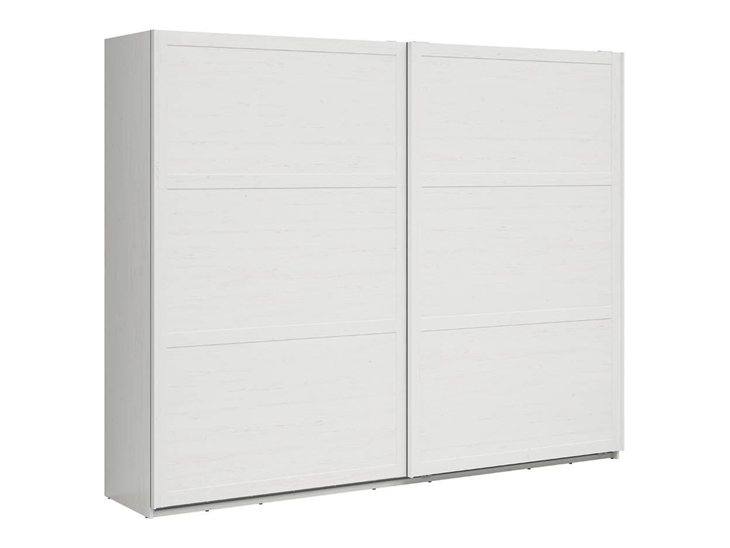 LOKSA spinta su stumdomais fasadais, 270 cm, Andersen pušis, balta/Grandson ąžuolas — изображение 5