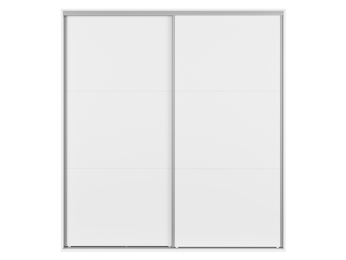 FLEX spinta su stumdomomis durimis, 200 cm, balta