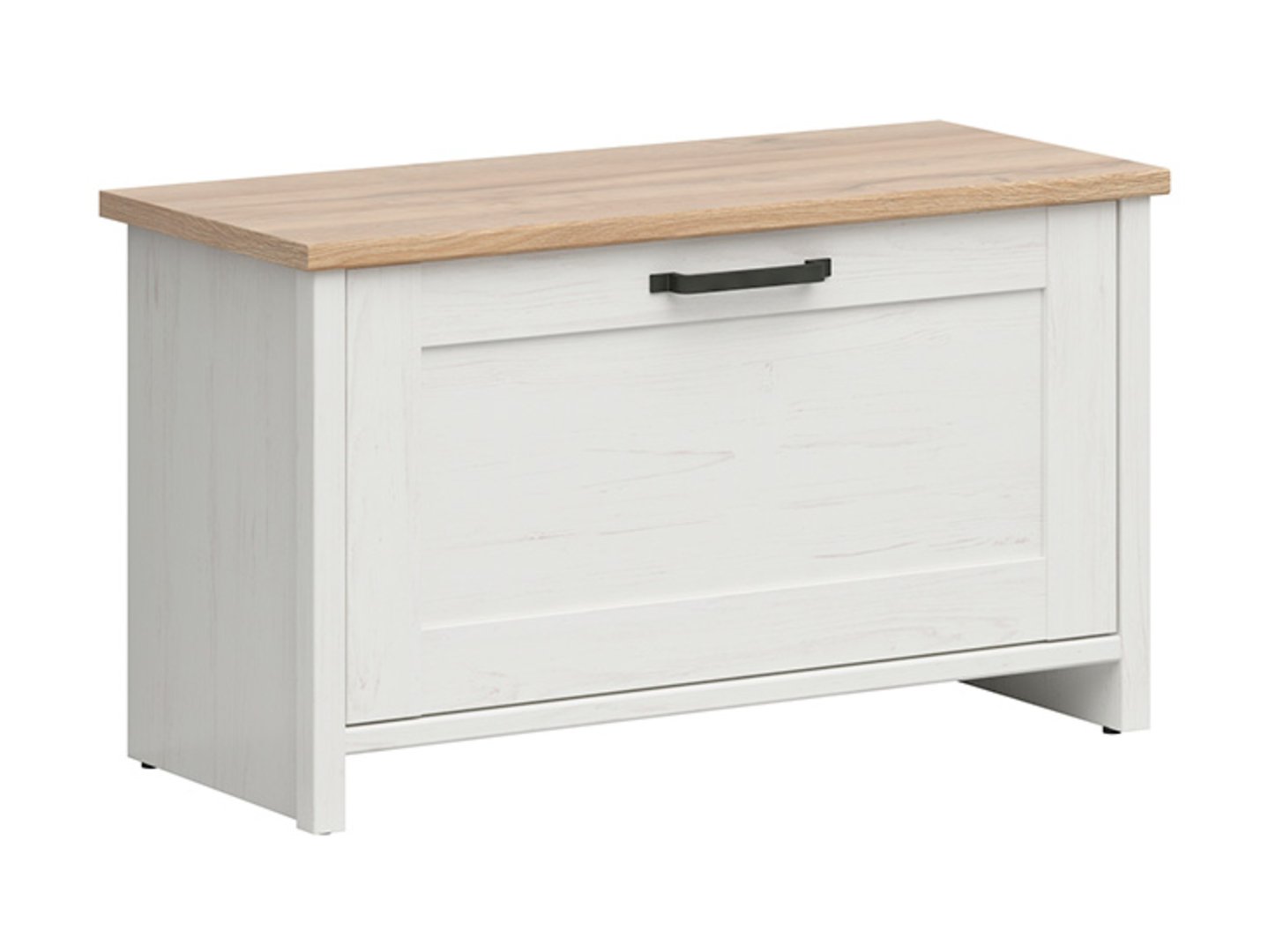 LOKSA batų spintelė 84.5 cm andersen pušis balta