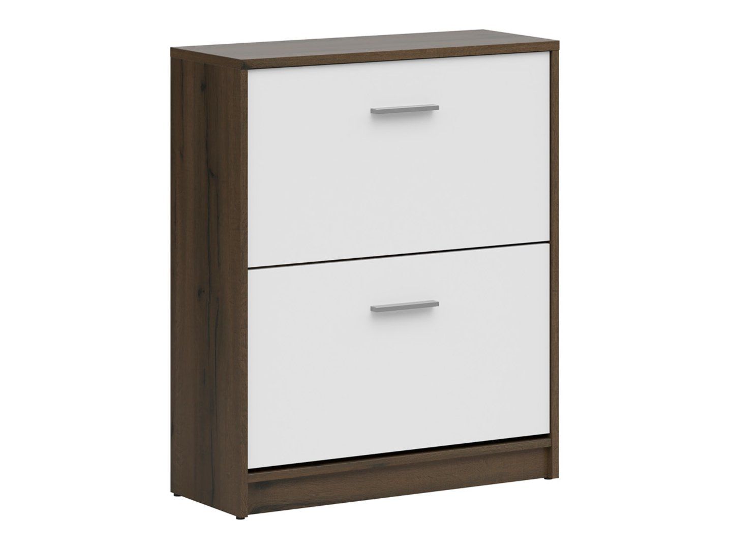 NEPO PLUS batų spintelė 70 cm, kilnus ąžuolas/balta