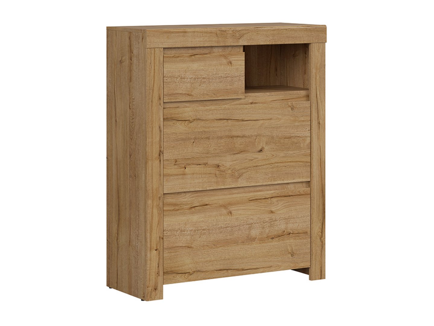 HOLTEN batų spintelė su stalčiumi, 92,5 cm, Waterford ąžuolas