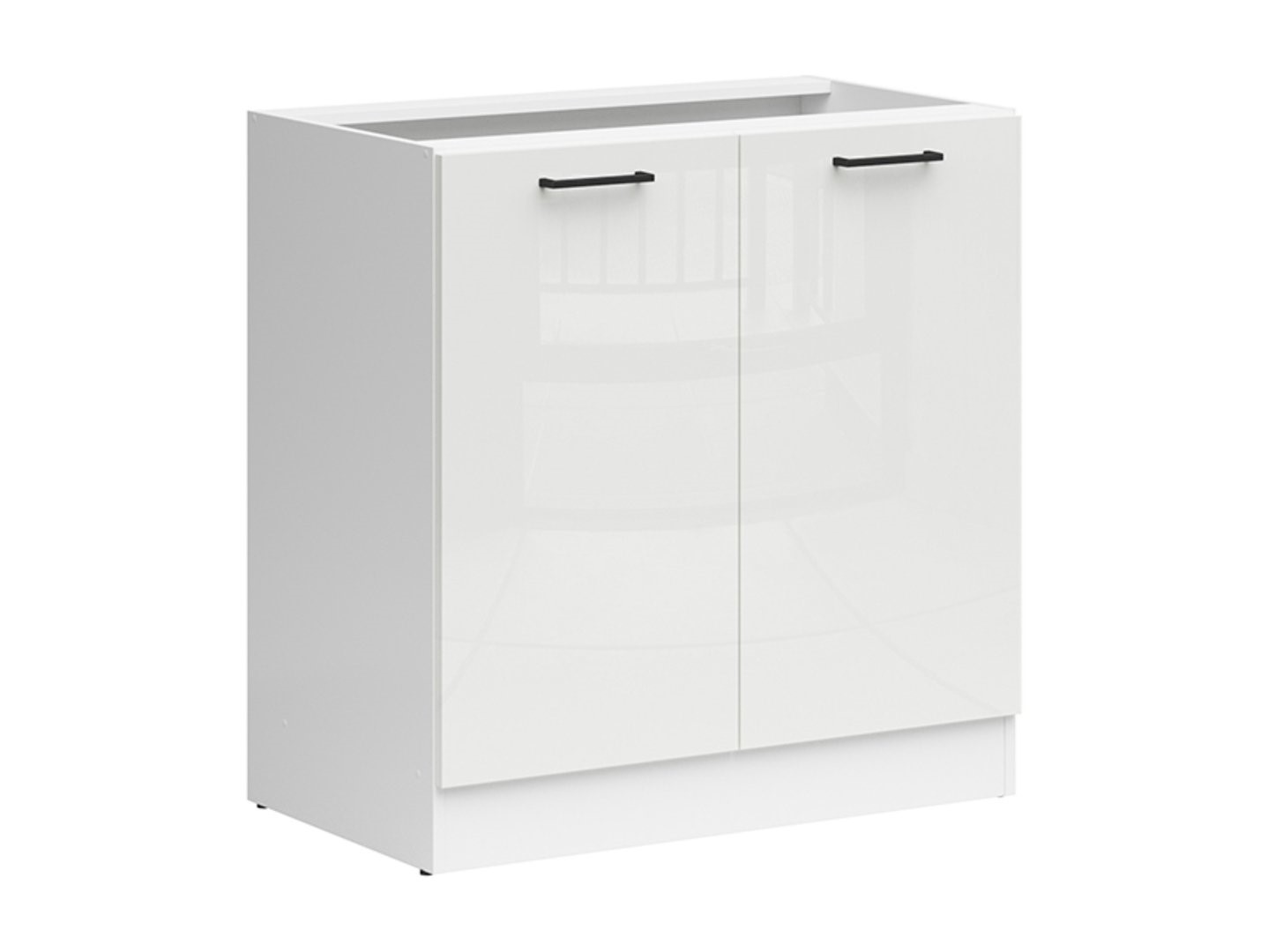 Pastatoma spintelė 60x82 cm JUNONA LINE balta/kreidos blizgi spalva