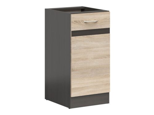 Kairinė spintelė 40×82 cm JUNONA LINE wenge/sonoma ąžuolas
