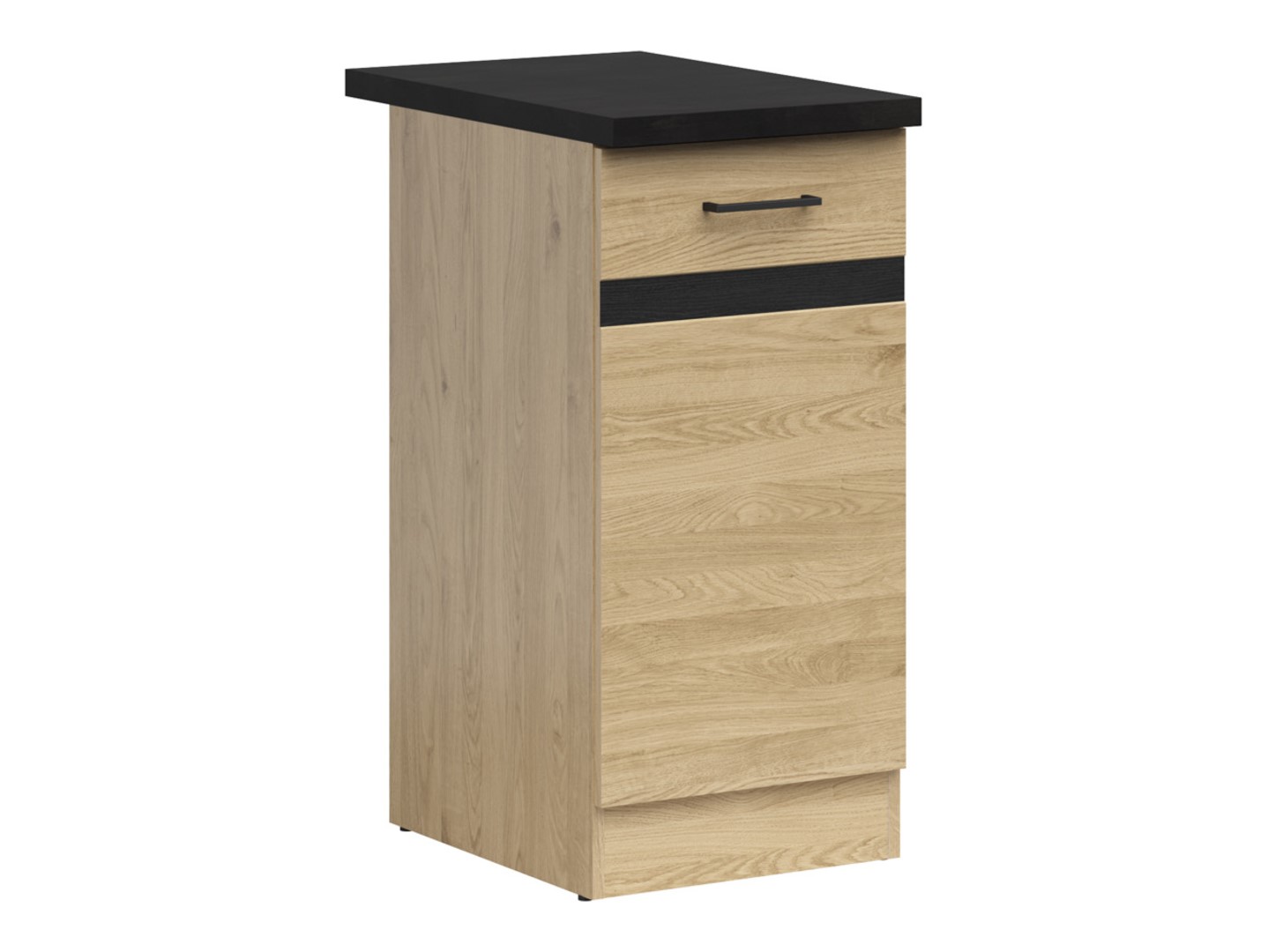 Kairinė spintelė su stalviršiu 40x86 cm JUNONA LINE Bernstein ąžuolas/Bernstein ąžuolas