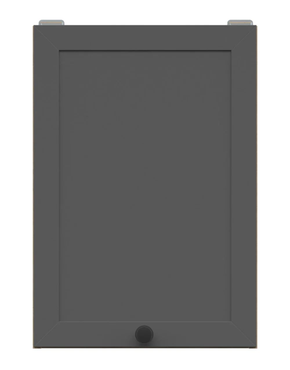 Sieninė spintelė 40x57 cm JUNONA LINE bernstein ąžuolas/grafitas - Paveikslėlis 3