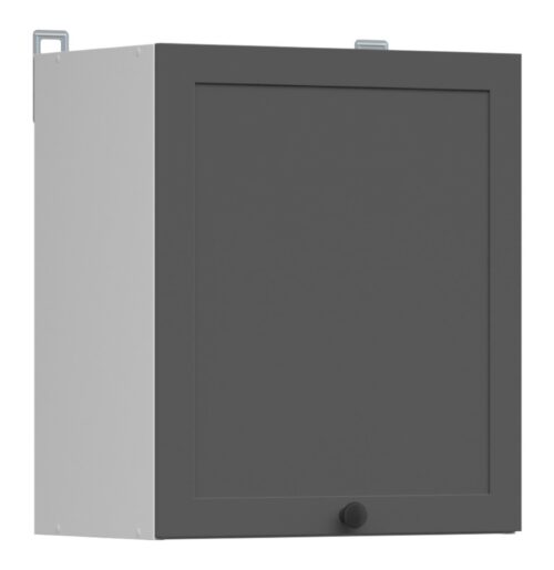 Sieninė spintelė 50×57 cm JUNONA LINE balta/kreidos blizgi spalva