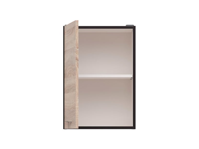 Sieninė spintelė 50x57 cm JUNONA LINE wenge/sonoma ąžuolo spalvos — изображение 3