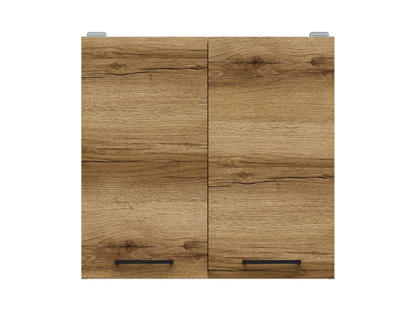 Sieninė spintelė 60x57 cm JUNONA LINE balta/šviesus Delano ąžuolas — изображение 2