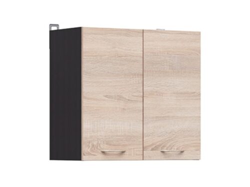 Sieninė spintelė, 60×57 cm, JUNONA LINE, venge/sonoma ąžuolas